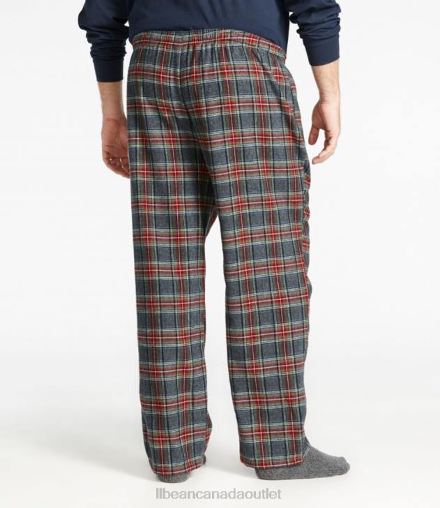 Clothing Washed Buchanan H8XZ5805 Scotch Plaid Flannel Sleep Pants Men L.L.Bean