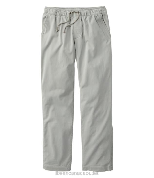 Clothing Anchor Gray H8XZ6497 Comfort Stretch Dock Pants Men L.L.Bean