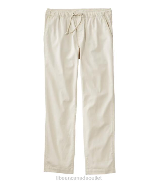 Clothing Antique White H8XZ6944 Comfort Stretch Dock Pants Men L.L.Bean