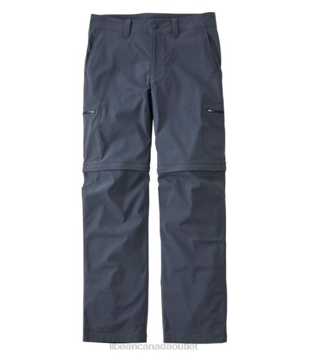 Clothing Carbon Navy H8XZ296 Water-Resistant Cresta Hiking Zip-Off Pants Men L.L.Bean