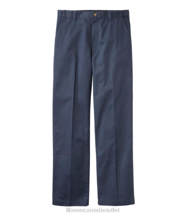 Clothing Carbon Navy H8XZ3484 Wrinkle-Free Chinos Men L.L.Bean x Double L
