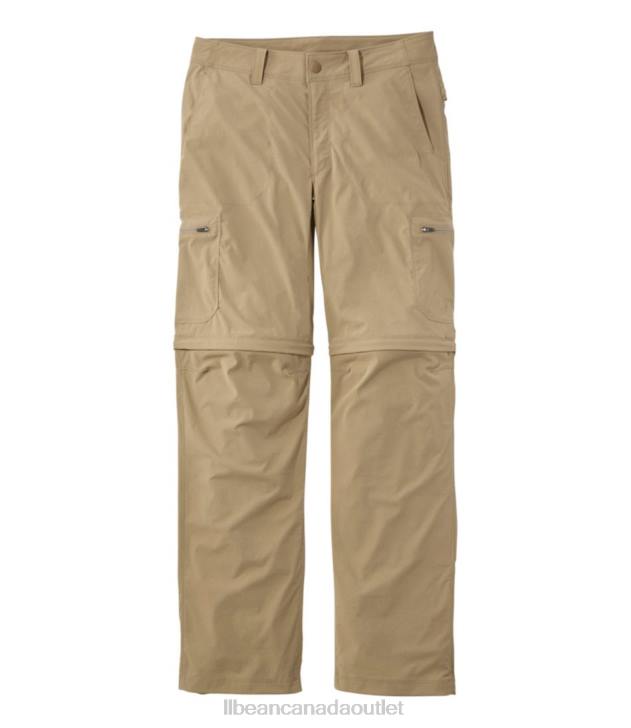 Clothing Dark Driftwood H8XZ4785 Water-Resistant Cresta Hiking Zip-Off Pants Men L.L.Bean