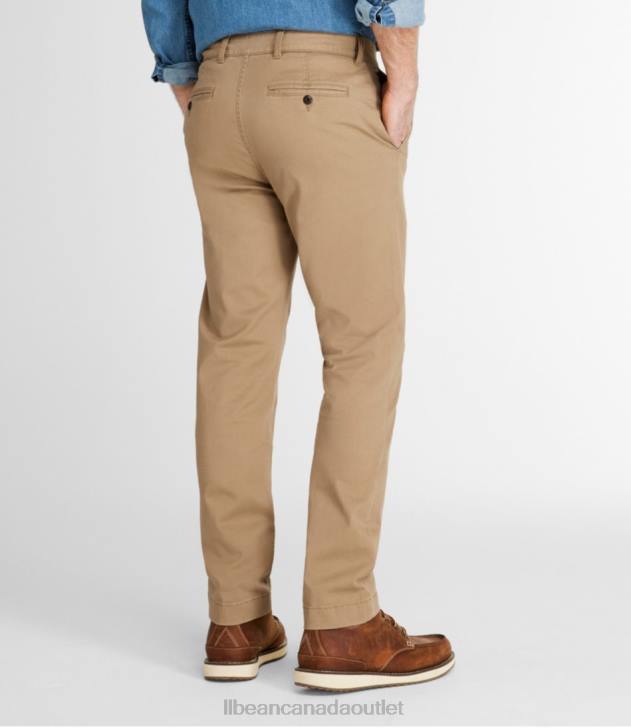 Clothing Heritage Khaki H8XZ5869 Lakewashed Stretch Khakis Men L.L.Bean