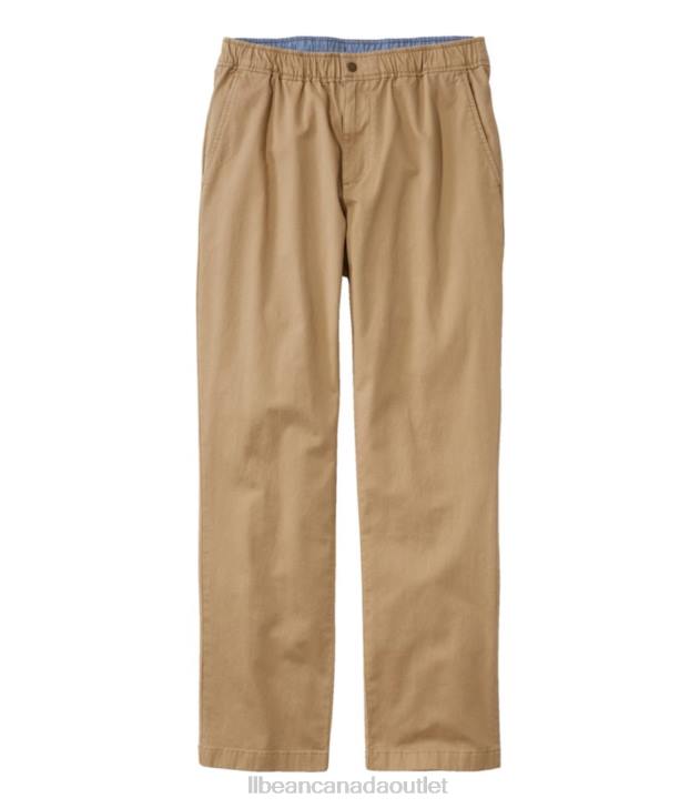Clothing Heritage Khaki H8XZ6957 Lakewashed Stretch Khakis Men L.L.Bean