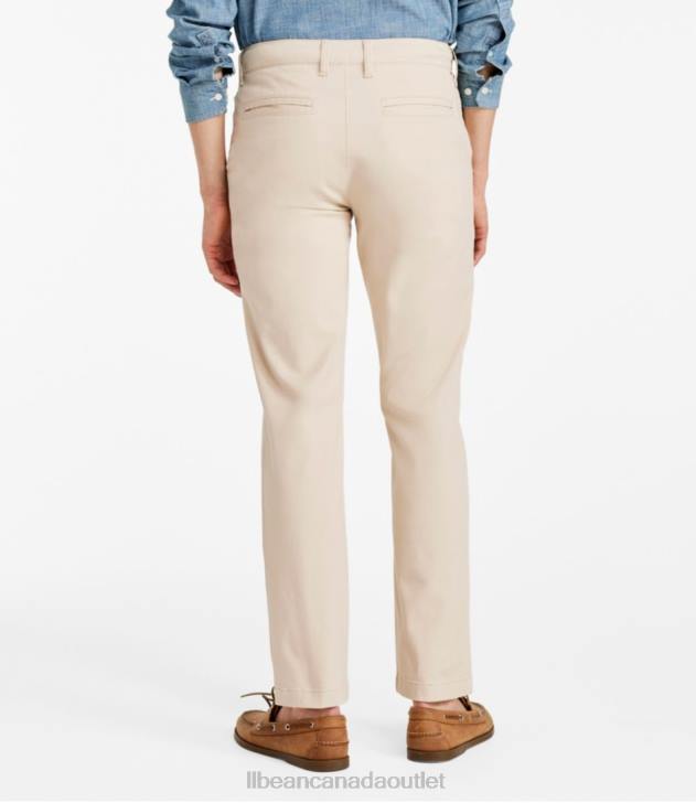 Clothing Katahdin Khaki H8XZ3082 Easy-Care Stretch Chinos Men L.L.Bean