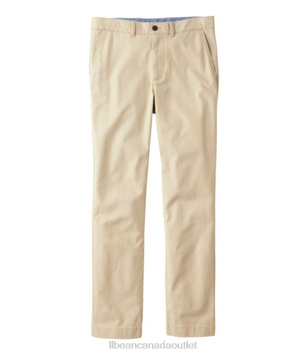 Clothing Khaki H8XZ4843 Lakewashed Stretch s Men L.L.Bean