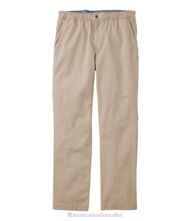 Clothing Khaki H8XZ6519 Lakewashed Stretch s Men L.L.Bean