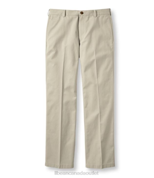 Clothing Khaki H8XZ705 Wrinkle-Free Chinos Men L.L.Bean x Double L