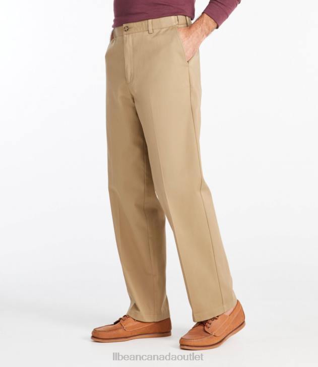 Clothing Shale Gray H8XZ5000 Wrinkle-Free Chinos Men L.L.Bean x Double L