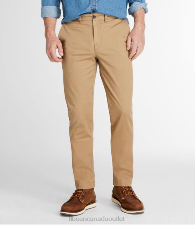 Clothing Storm Gray H8XZ371 Lakewashed Stretch Khakis Men L.L.Bean