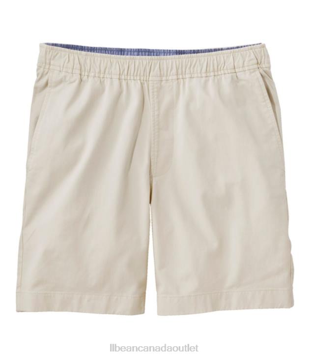 Clothing Antique White H8XZ6947 Lakewashed Stretch Khaki Shorts Men L.L.Bean