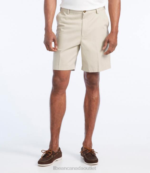 Clothing Carbon Navy H8XZ3090 Wrinkle-Free Chino Shorts Men L.L.Bean x Double L