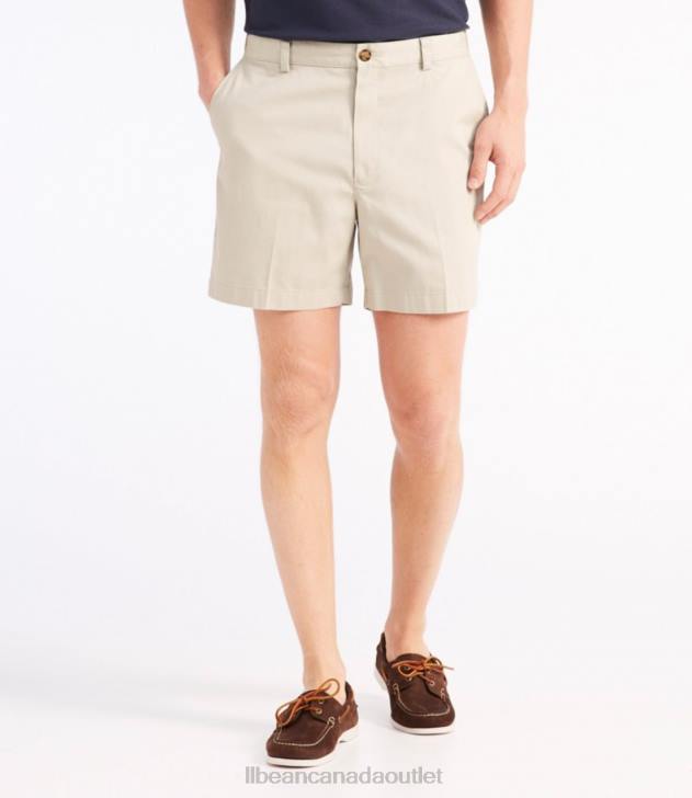 Clothing Carbon Navy H8XZ3145 Wrinkle-Free Chino Shorts Men L.L.Bean x Double L