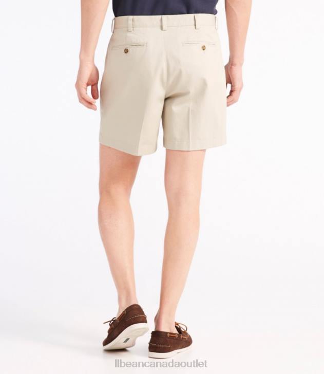 Clothing Carbon Navy H8XZ3145 Wrinkle-Free Chino Shorts Men L.L.Bean x Double L