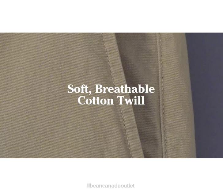 Clothing Deep Turquoise H8XZ4700 Lakewashed Stretch Khaki Shorts Men L.L.Bean