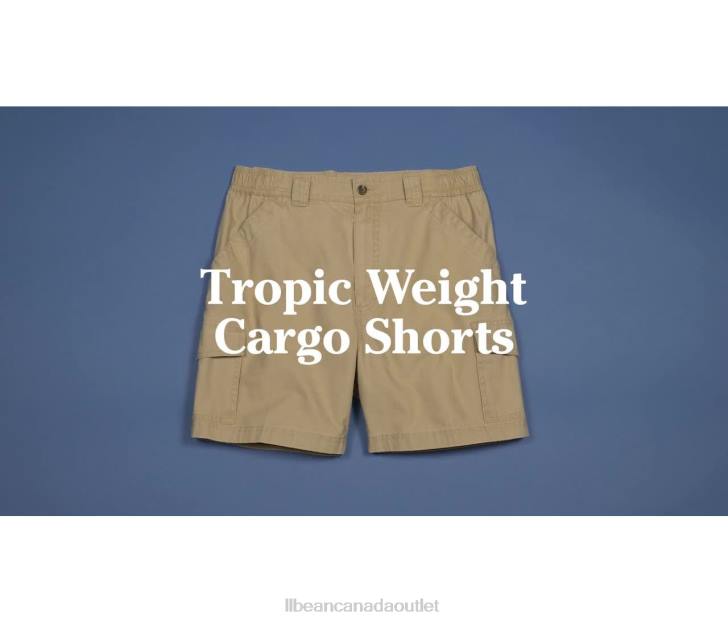 Clothing Dusty Olive H8XZ5753 Tropic-Weight Cargo Shorts Men L.L.Bean