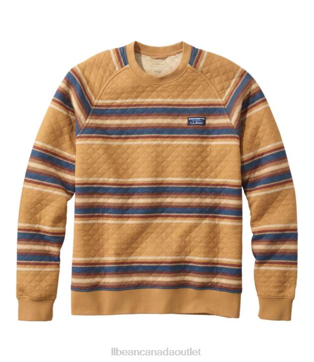 Clothing Barley Multi H8XZ135 Quilted Sweatshirt Men L.L.Bean
