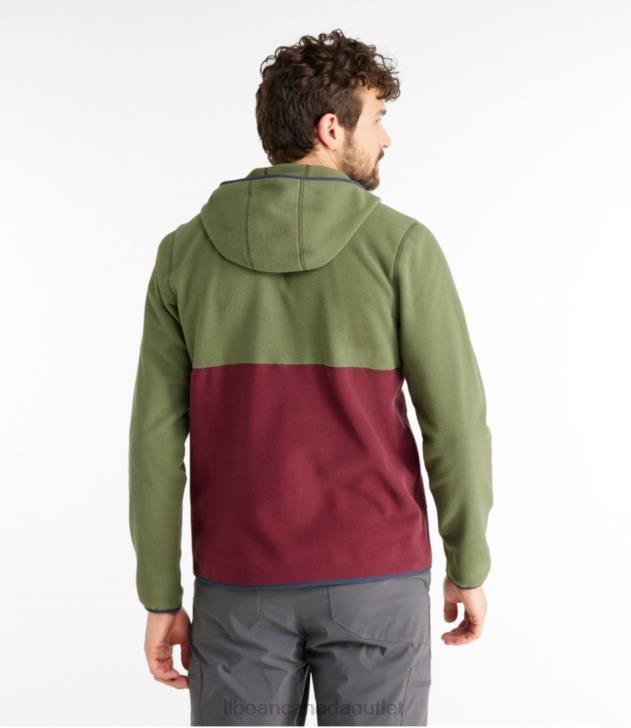 Clothing Gray Heather/Deep Admiral Blue H8XZ5118 Trail Fleece Men L.L.Bean