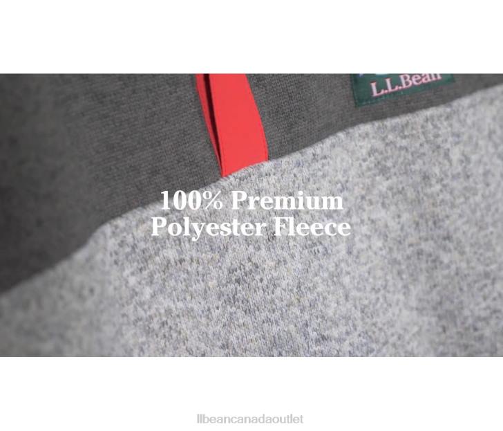 Clothing Light Everglade/Rangeley Blue H8XZ5110 Sweater Fleece Pullover Men L.L.Bean