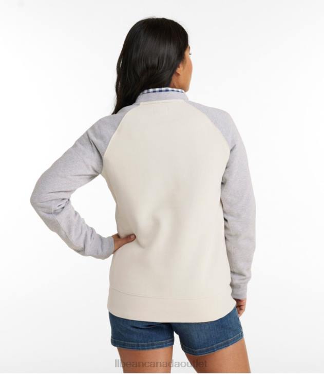 Clothing Pale Khaki H8XZ3408 Vacationland Sweatshirt Men L.L.Bean