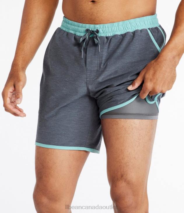 Clothing Alloy Gray H8XZ4864 All-Adventure Swim Shorts Men L.L.Bean