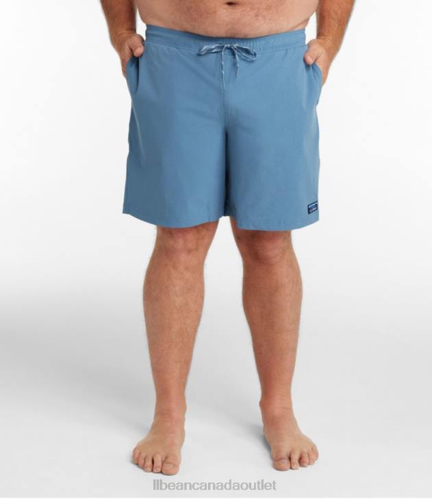 Clothing Bayside Blue H8XZ330 Vacationland Stretch Swim Trunks Men L.L.Bean
