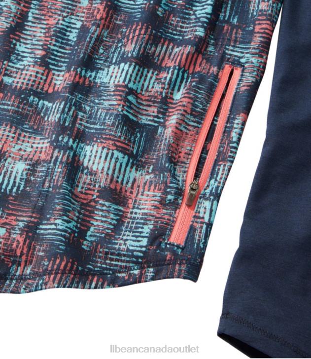 Clothing Classic Navy Geo Print/Classic Navy H8XZ595 Comfort Cycling Jersey Men L.L.Bean