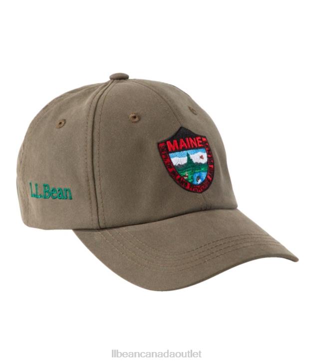 Accessories Olive H8XZ138 Maine Inland Fisheries and Wildlife Baseball Cap Men L.L.Bean