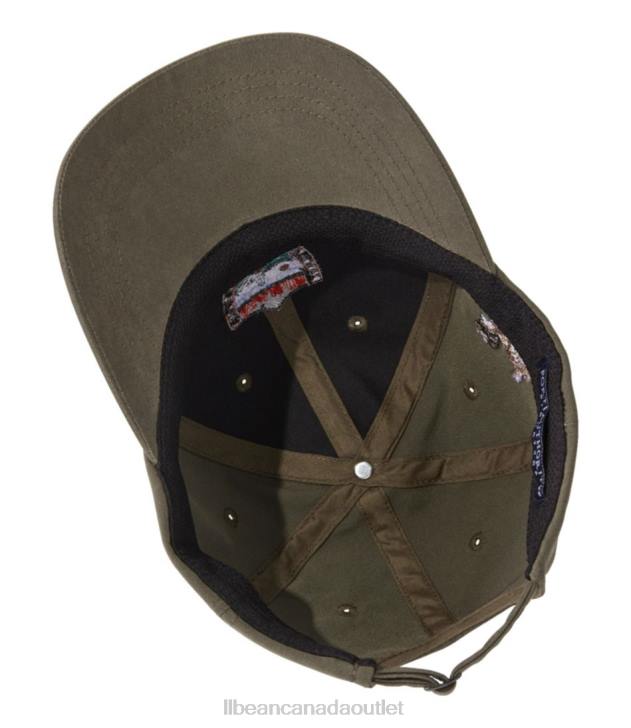 Accessories Olive H8XZ138 Maine Inland Fisheries and Wildlife Baseball Cap Men L.L.Bean