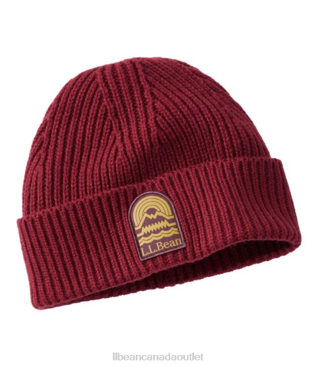 Accessories Red Wine H8XZ742 Beanie Men L.L.Bean