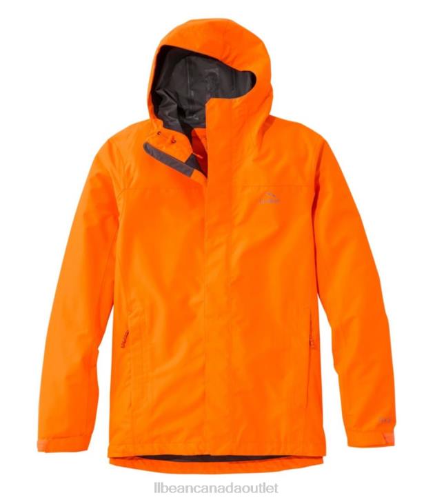 Outdoor Equipment Hunter Orange H8XZ3447 Northwoods Rain Jacket Men L.L.Bean