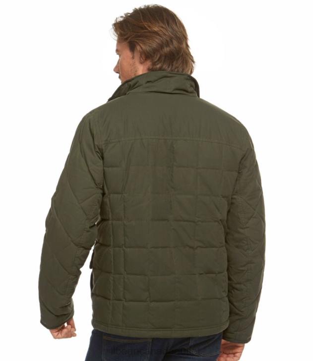 Outdoor Equipment Loden H8XZ899 Upcountry Waxed-Cotton Down Jacket Men L.L.Bean