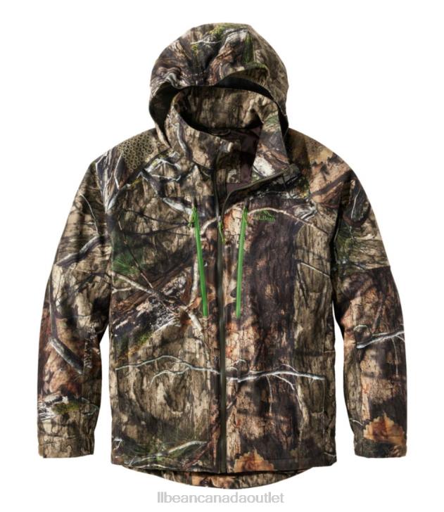 Outdoor Equipment Mossy Oak Country DNA H8XZ650 Ridge Runner Insulated Storm Jacket Men L.L.Bean