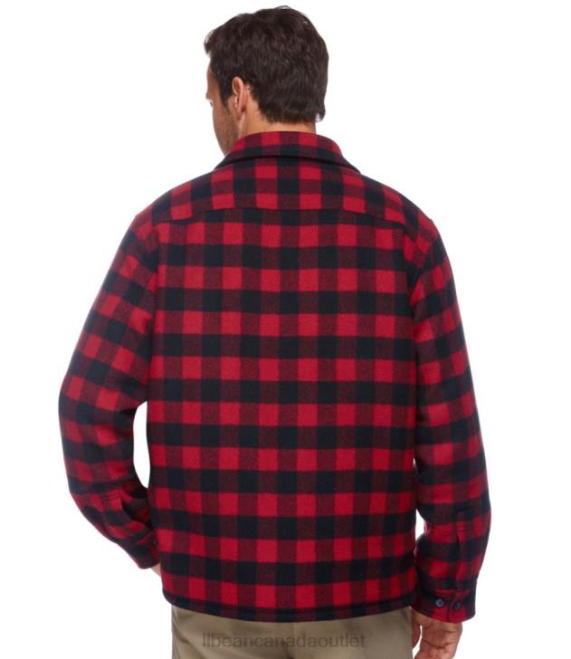 Outdoor Equipment Cobalt/Black H8XZ3866 Maine Guide Shirt with PrimaLoft Men L.L.Bean