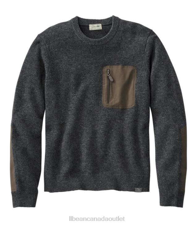 Outdoor Equipment Dark Charcoal H8XZ3858 Maine Guide Merino Sweater Men L.L.Bean