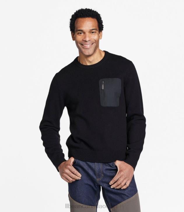 Outdoor Equipment Kelp Green H8XZ6129 Maine Guide Merino Sweater Men L.L.Bean