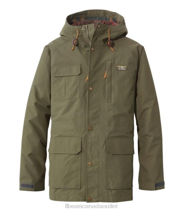Outerwear Kelp Green H8XZ6612 Mountain Classic Water-Resistant Jacket Men L.L.Bean