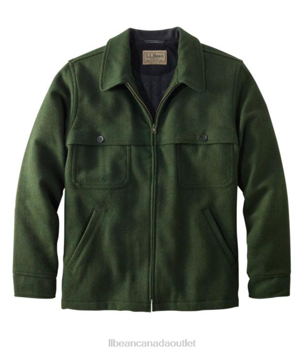Outerwear Loden H8XZ911 Maine Guide Zip-Front Jac-Shirt with PrimaLoft Men L.L.Bean