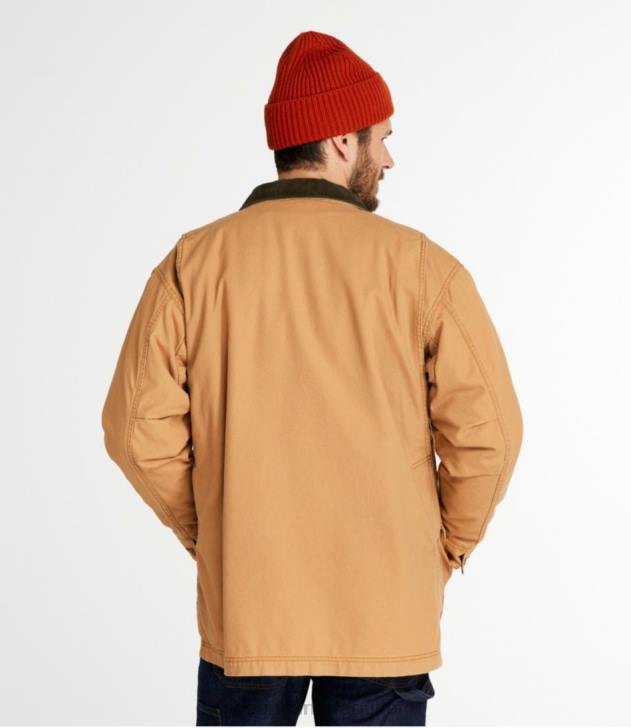 Outerwear Saddle H8XZ3438 Original Field Coat with Wool/Nylon Liner Men L.L.Bean