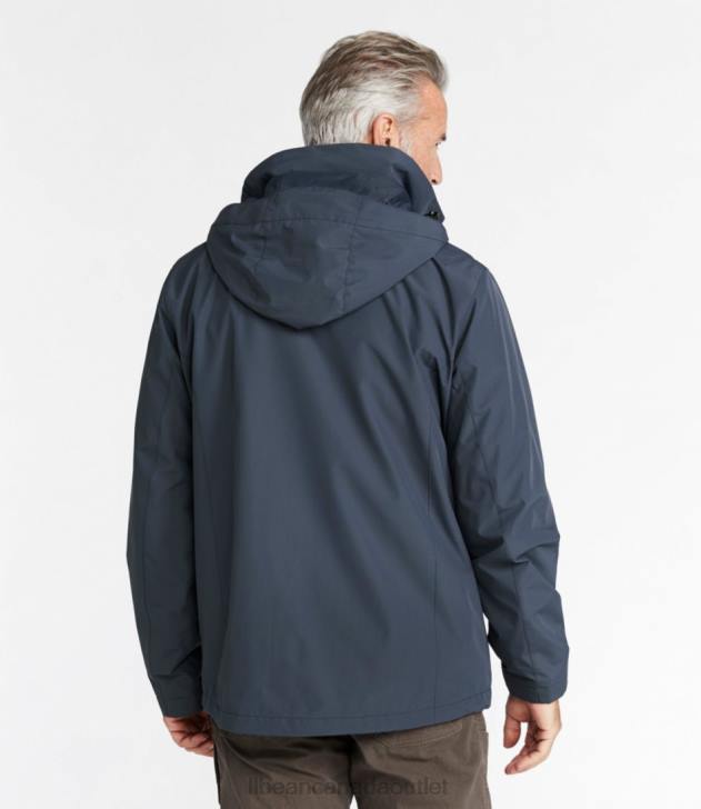 Outerwear Black H8XZ3698 Sweater Fleece 3-in-1 Jacket Men L.L.Bean