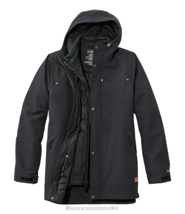 Outerwear Black H8XZ3704 Rugged 3-in-1 Parka Men L.L.Bean