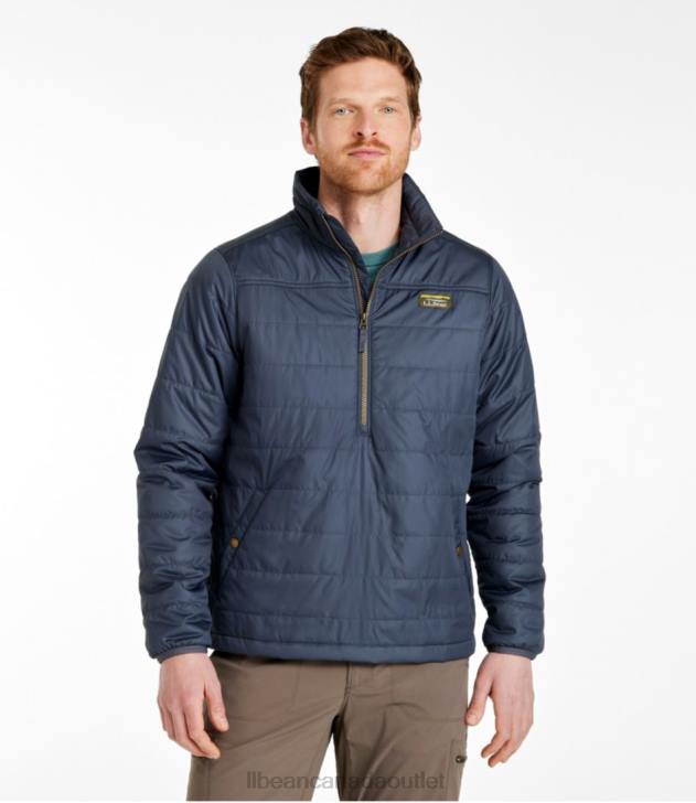 Outerwear Black H8XZ605 Mountain Classic Puffer Pullover Men L.L.Bean