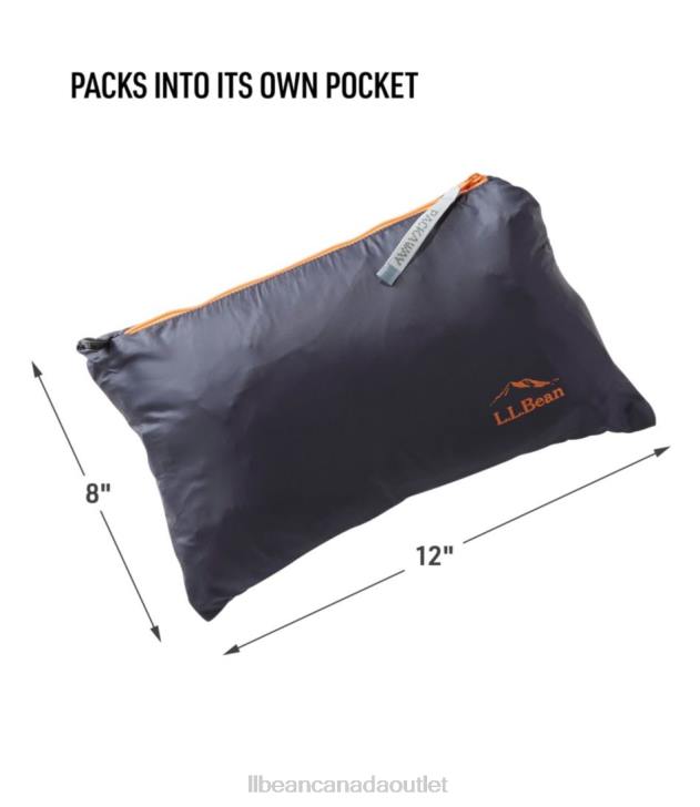 Outerwear Carbon Navy H8XZ3386 PrimaLoft Packaway Hooded Jacket Men L.L.Bean