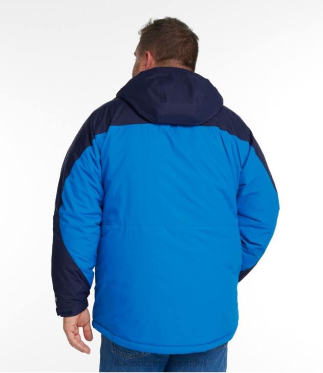 Outerwear Crisp Lapis/Deepest Blue H8XZ6006 Rugged Ridge Parka Men L.L.Bean