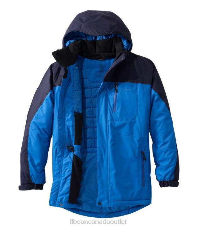 Outerwear Dark Red/Black H8XZ733 Rugged Ridge Parka Men L.L.Bean