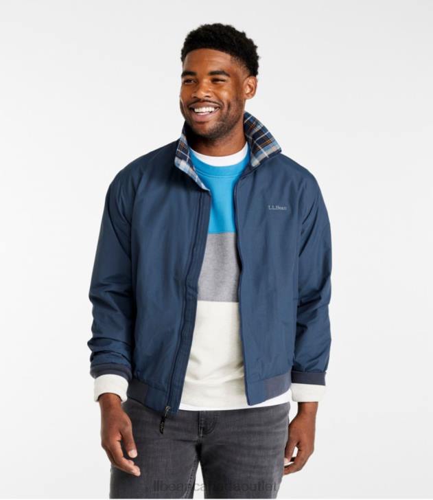 Outerwear Dark Red H8XZ512 Warm-Up Jacket Men L.L.Bean