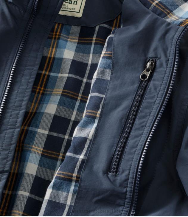 Outerwear Dark Red H8XZ512 Warm-Up Jacket Men L.L.Bean