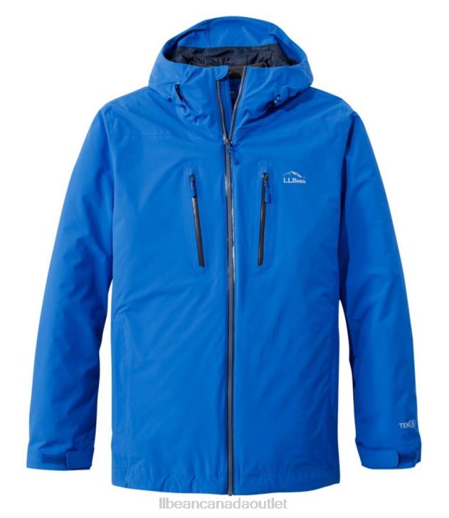 Outerwear Deep Sapphire H8XZ3660 Waterproof PrimaLoft Packaway Jacket Men L.L.Bean