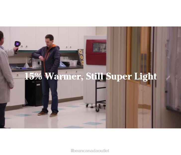 Outerwear Deep Sapphire H8XZ4936 PrimaLoft Packaway Hooded Jacket Men L.L.Bean