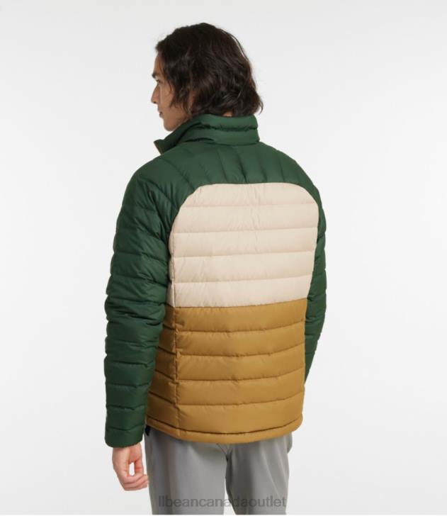 Outerwear Fatigue Green/Deep Balsam H8XZ5133 Down Jacket Men L.L.Bean